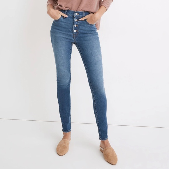 Madewell Denim - Madewell 135.00  9inch mid rise skinny jeans size 24